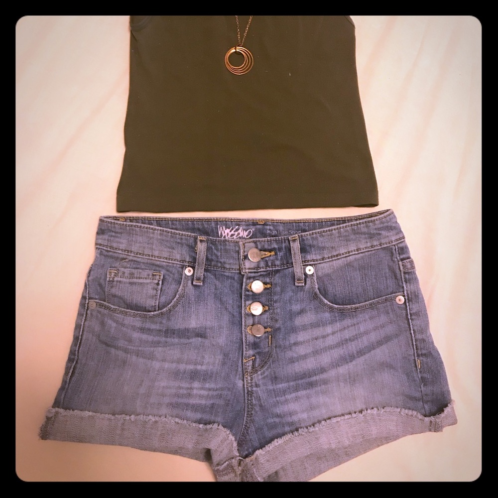 High waisted shorts!